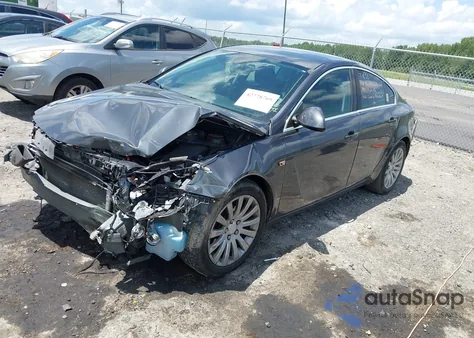 2011 Buick Regal Cxl Oshawa from USA, damaged, VIN 2G4GN5EC8B9180817